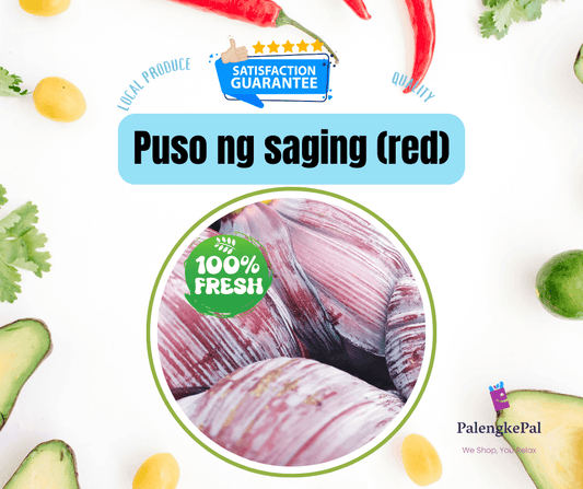 Puso ng saging (red)